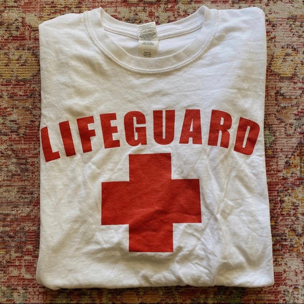 Oversized Lifeguard Grapic Tee